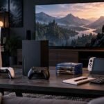 Gaming console setup representing a budget-first approach to choosing a console